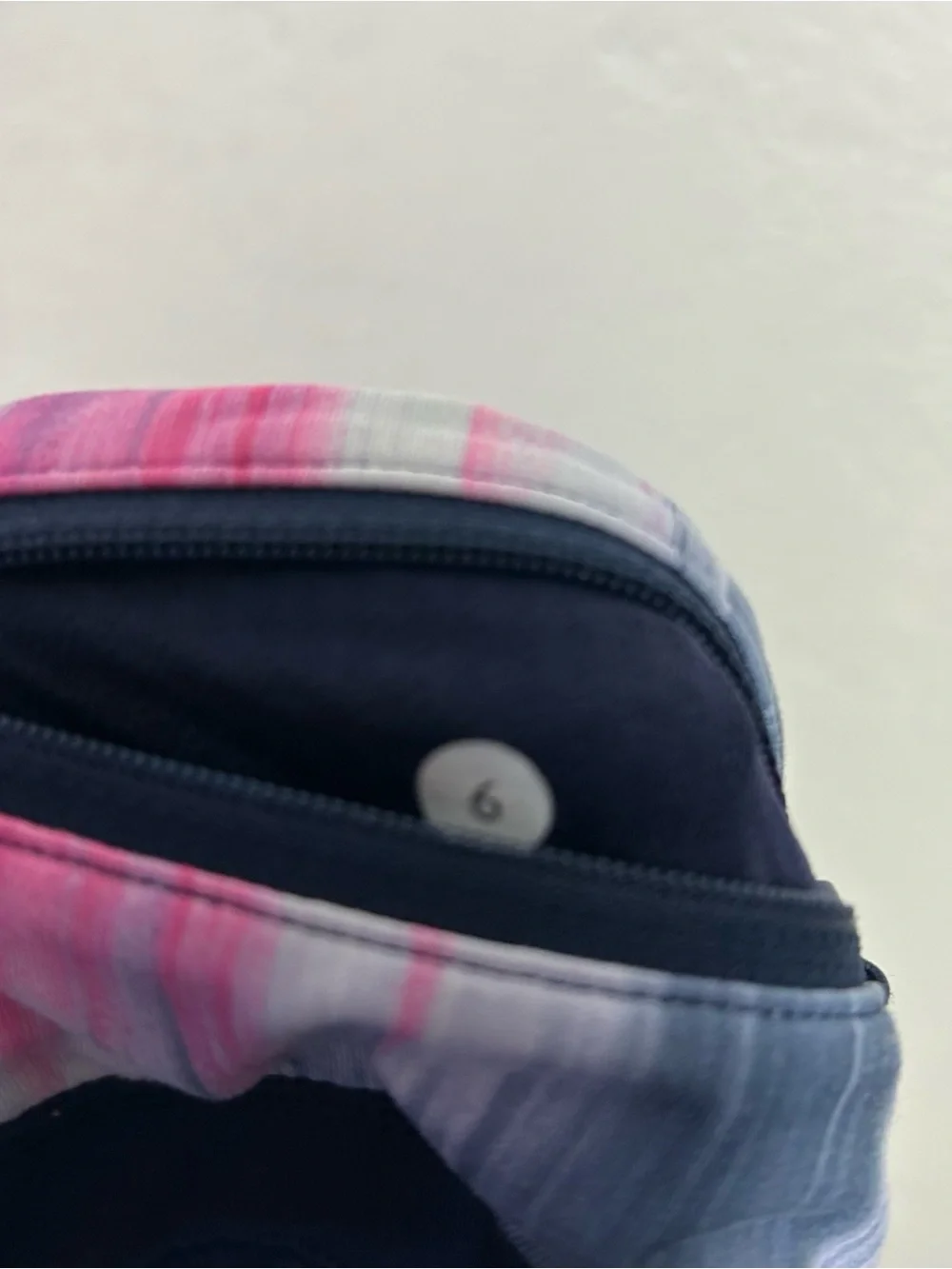 lululemon athletica Navy Shorts with Multicolor Waistband
